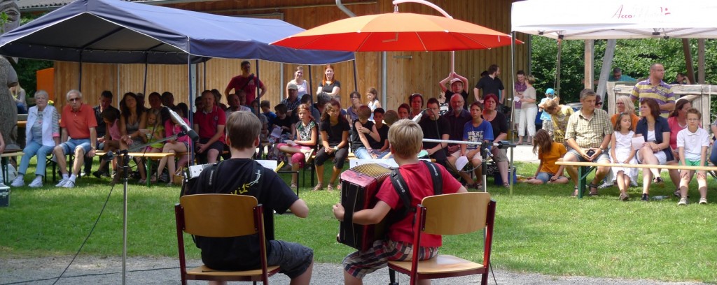 Matinee im Grünen - Schülervorspiel bei AccoMusica unter freiem Himmel