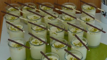 Super Verpflegung - hier ein Ausschnitt vom Dessert-Buffet