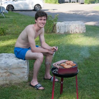 Douglas, der Grillmeister