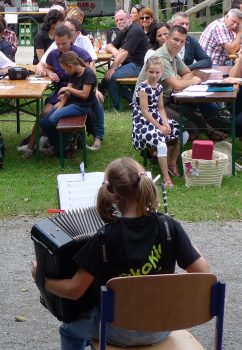 Aufregend: Schülervorspiel vor großem Publikum