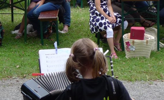 Aufregend: Schülervorspiel vor großem Publikum