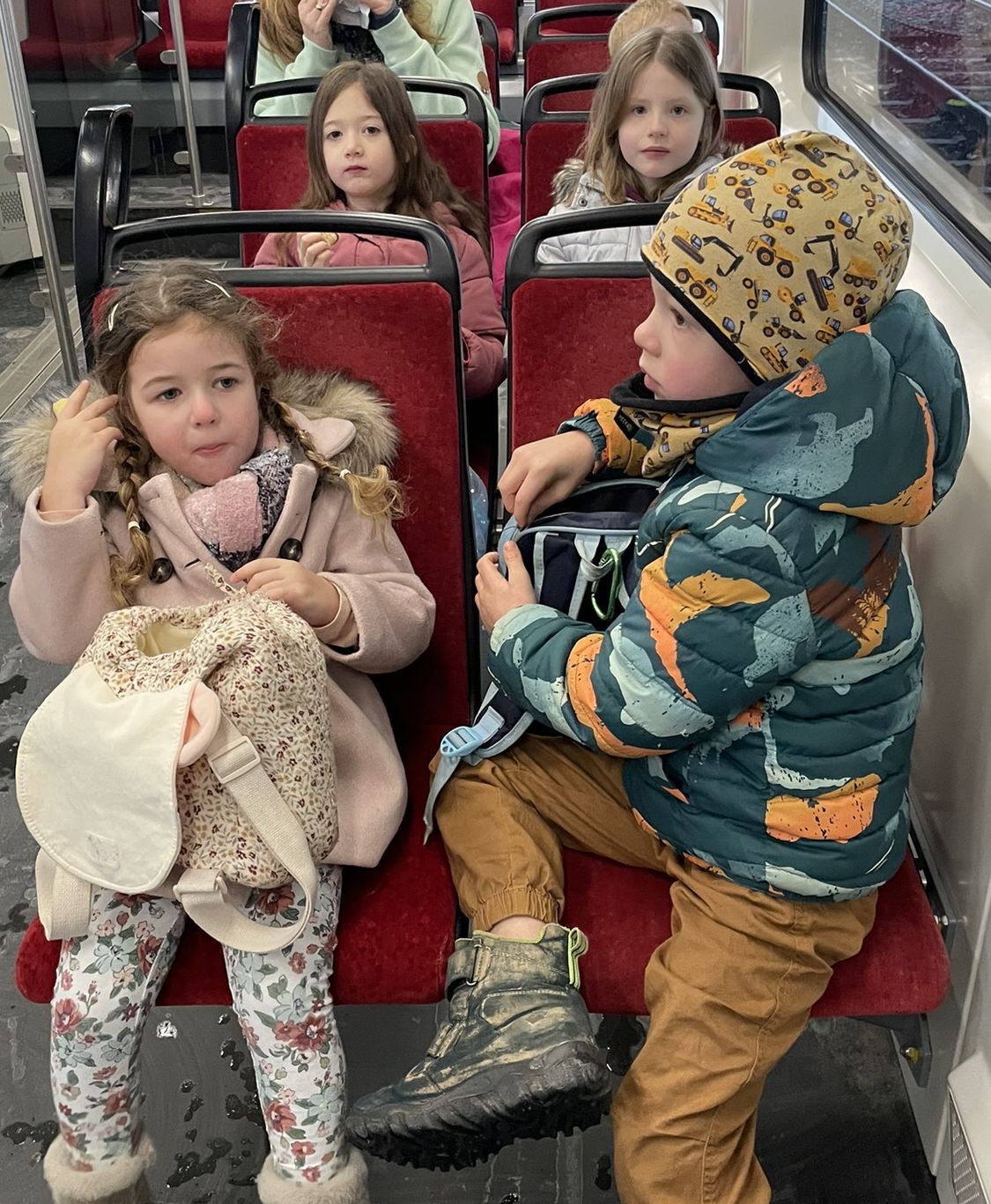 Wie immer sind die AkkoKids mit dem ÖPNV unterwegs